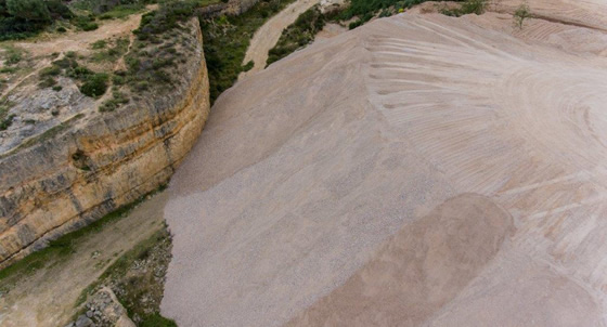 Quarry restoration